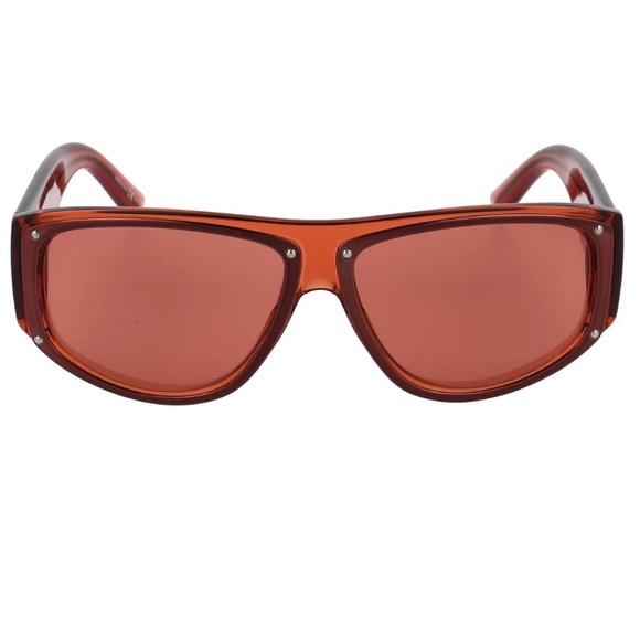 GIVENCHY EYEWEAR RED RETRO SUNGLASSES IN RED Men’s line but can be unisex - Picture 4 of 14